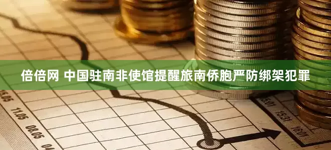 倍倍网 中国驻南非使馆提醒旅南侨胞严防绑架犯罪